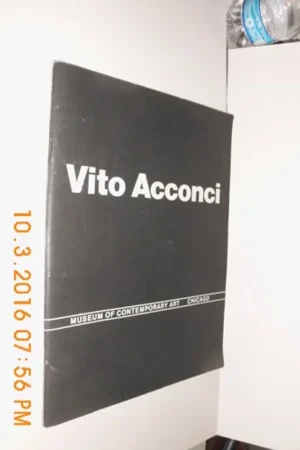 Vito Acconci: A Retrospective 1969-1980 - Vito Acconci Shop Nu