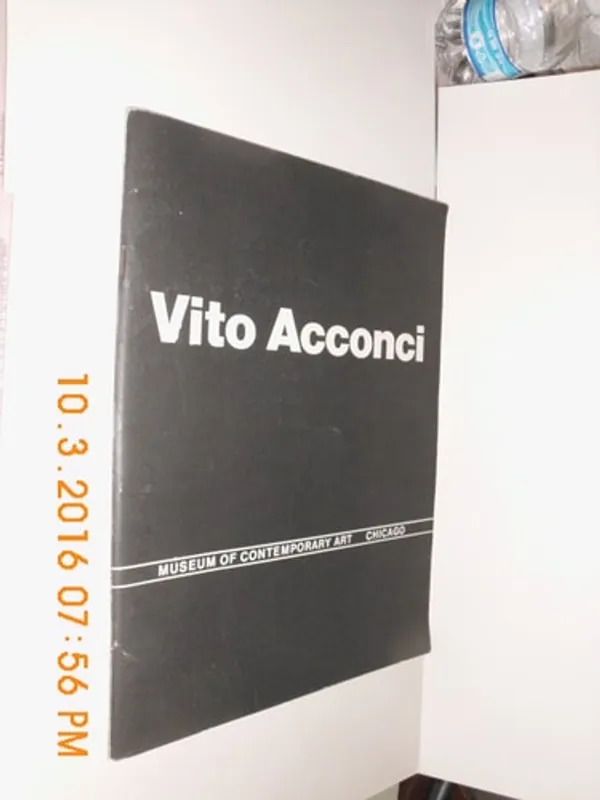 Vito Acconci: A Retrospective 1969-1980 - Vito Acconci Shop Nu