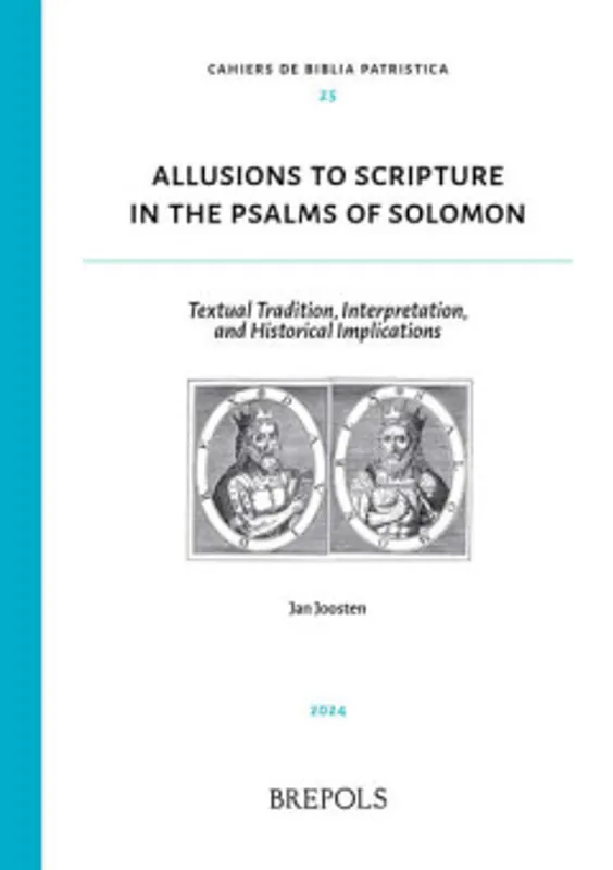 Laatste Versie Allusions to Scripture in the Psalms of Solomon - Jan Joosten