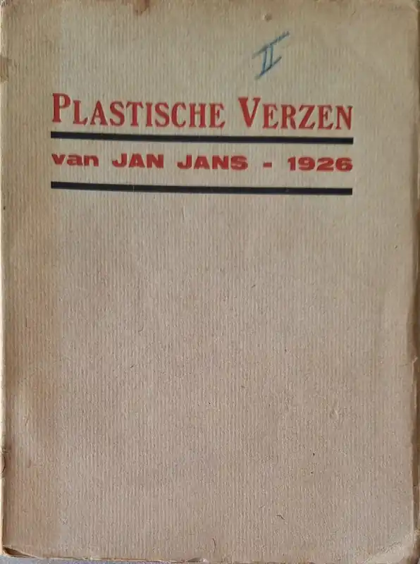 Plastische verzen - Jan Jans Lage Prijs