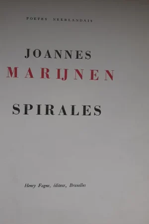 Beste Prijs Spirales - Joannes Marijnen