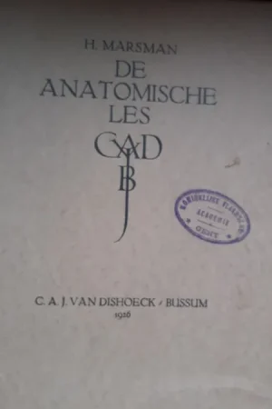 Actieprijs De anatomische les - Hendrik Marsman