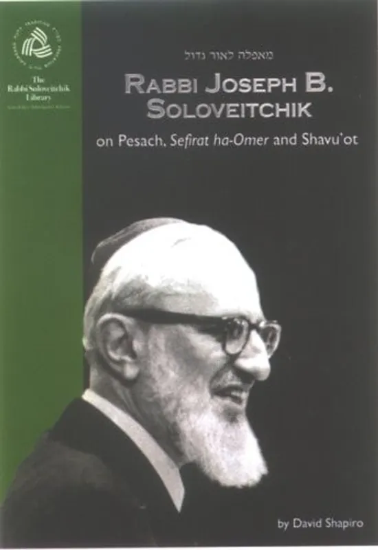 Lage Prijs Rabbi Joseph B. Soloveitchik on Pesach, Sefirat ha-Omer and Shavu'ot (The Rabbi Soloveitchik Library) - David Shapiro