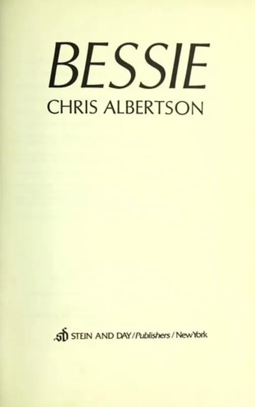 Betrouwbaar Bessie - Chris Albertson