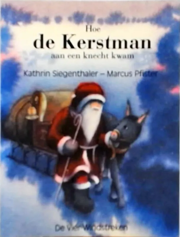 Gecertificeerd Miniprentenboek hoe kerstman aan knecht