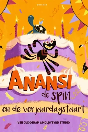Anansi en de verjaardagstaart - Iven Cudogham Seizoensaanbieding