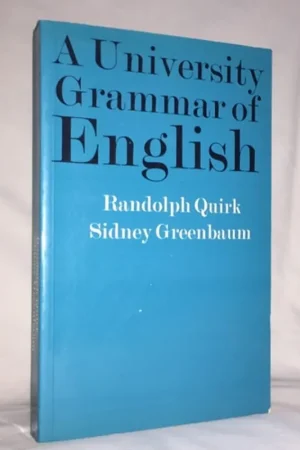 A university grammar of English - Randolph Quirk Koopje