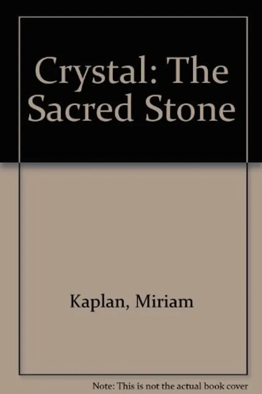 Veilige Betaling Crystal: The Sacred Stone - Miriam Kaplan