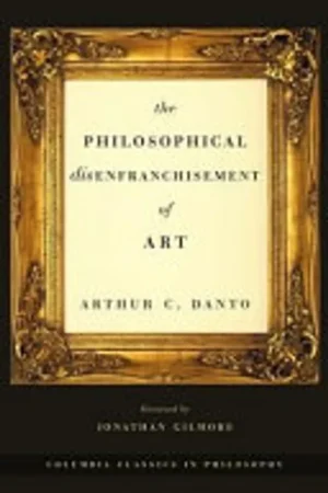 Fabrieksprijs The Philosophical Disenfranchisement of Art - Arthur C. Danto