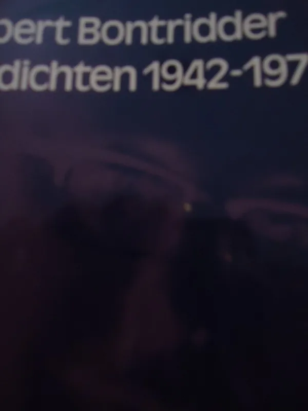 Beperkt Aanbod Gedichten 1942-1972 - Albert Bontridder