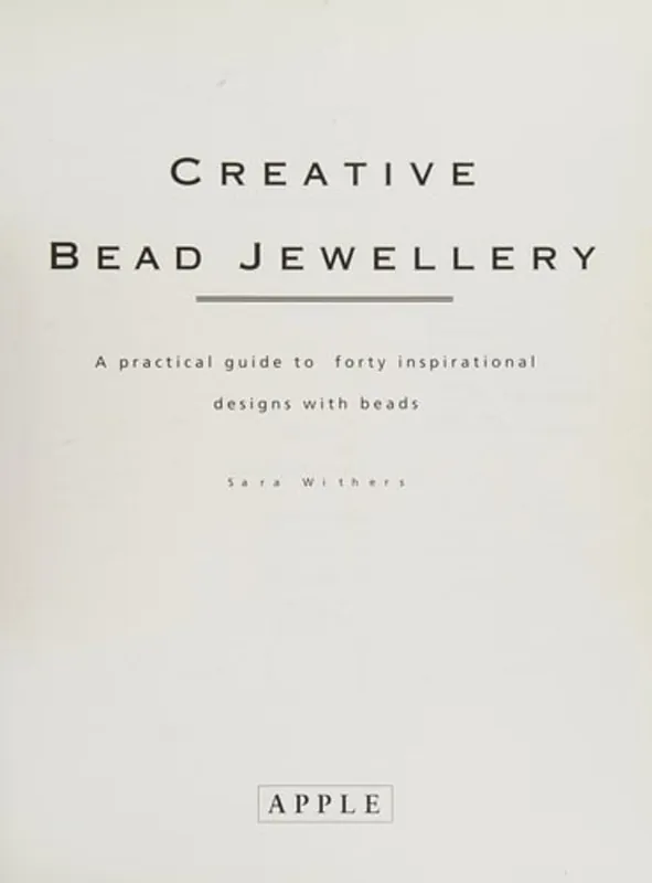 Creative Bead Jewellery - Sara Withers Beste Prijs