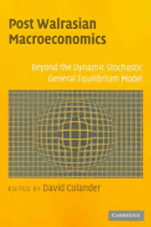 Weekendaanbieding Post Walrasian Macroeconomics - David Colander