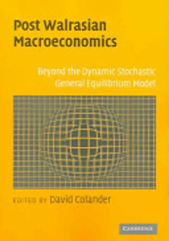 Weekendaanbieding Post Walrasian Macroeconomics - David Colander