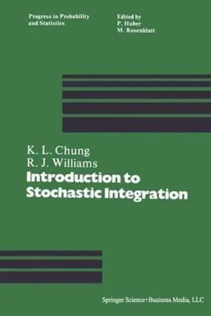 An Introduction to Stochastic Integration - K.L. Chung Gratis Retour