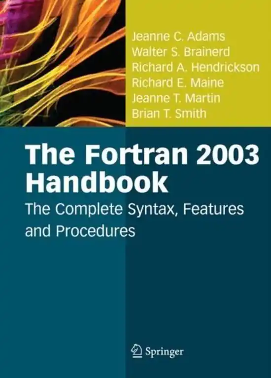 Nieuw The Fortran 2003 Handbook - Jeanne C. Adams