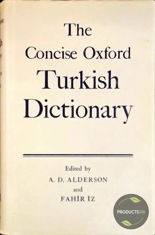 Gereduceerde Prijs The Concise Oxford Turkish Dictionary - A. D. Alderson
