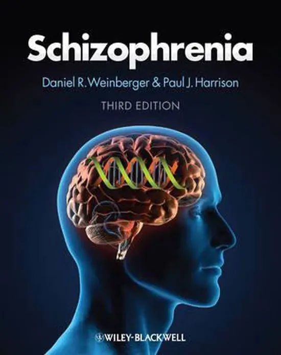 Lage Prijs Schizophrenia - Daniel R. Weinberger