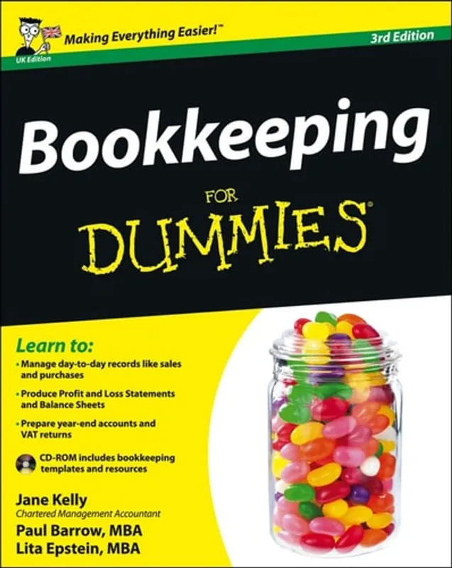 Bookkeeping For Dummies - Jane Kelly Uitverkoop