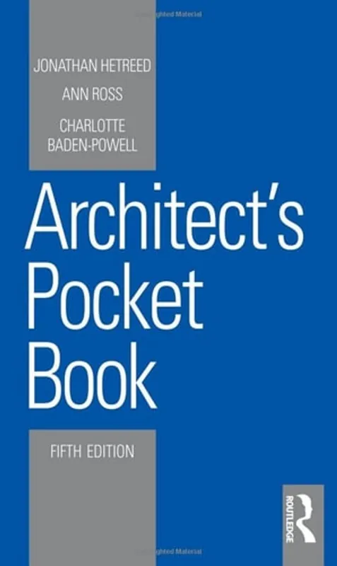 Architect's Pocket Book - Jonathan Hetreed Gereduceerde Prijs