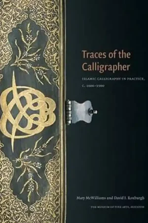 Actieprijs Traces of the Calligrapher - David J. Roxburgh