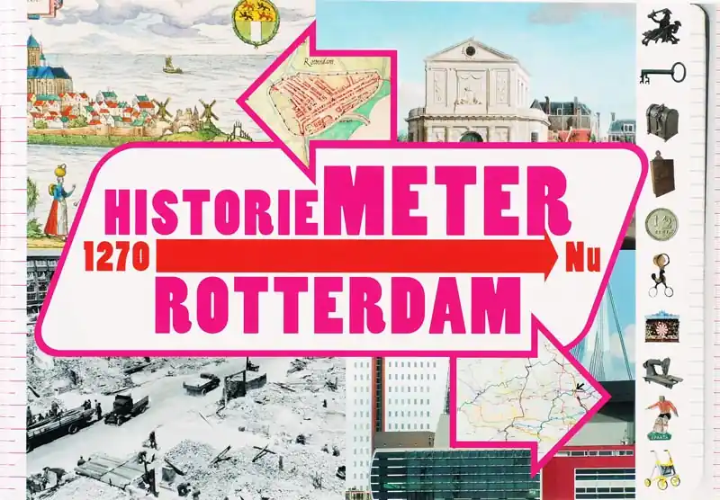 Nu Kopen Historiemeter Rotterdam 1270- nu - J. Manrho; J. van Ouwerkerk; L. Vogelesang