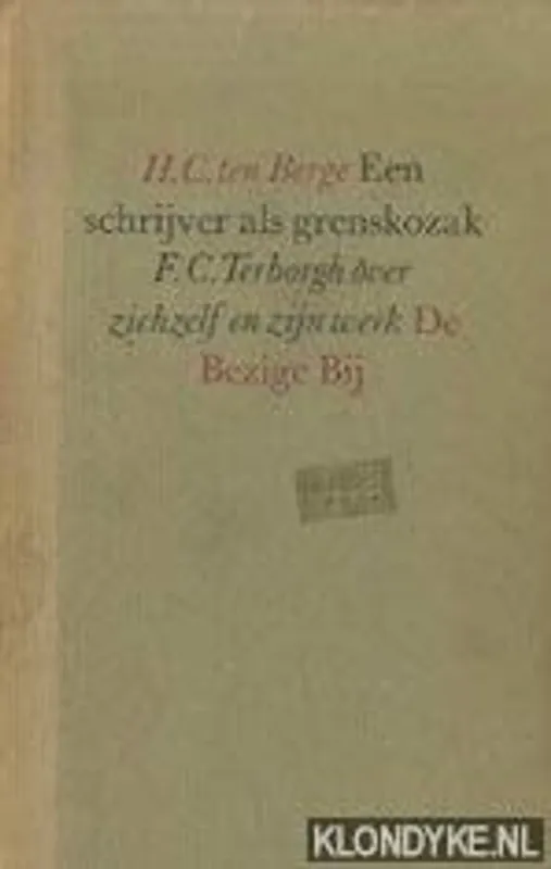 Een schrijver als grenskozak - Berge Beste Prijs