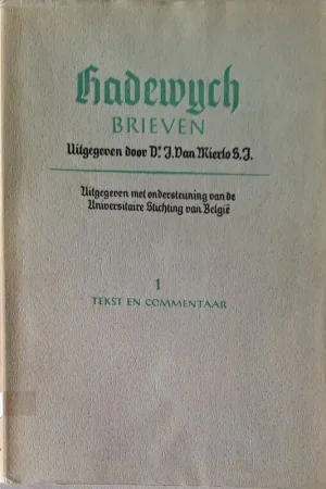 Alleen Vandaag Hadewych - Dr. J. Van Mierlo