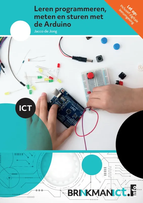 Finale Uitverkoop Leren programmeren, meten en sturen met Arduino | combipakket - Jong, Jacco de