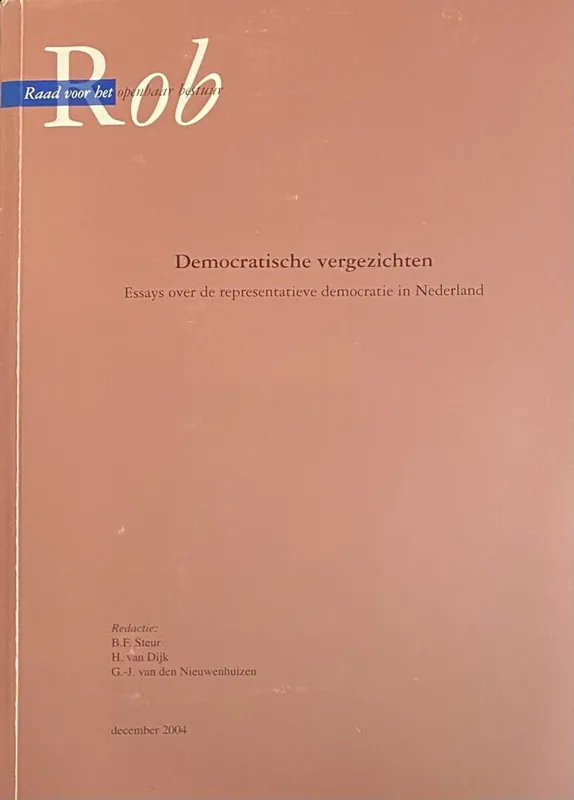 Democratische vergezichten - DIJK, H. VAN/Nieuwenhuizen, G.-J. van den/Steur, B.F. Gratis Verzending