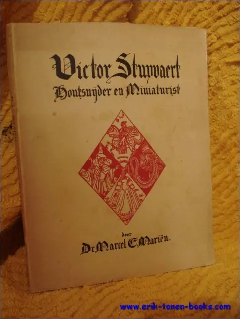 Premium VICTOR STUYVAERT. HOUTSNIJDER EN MINIATURIST. - MARIEN, MARCEL EDWARD. / Stuyvaert