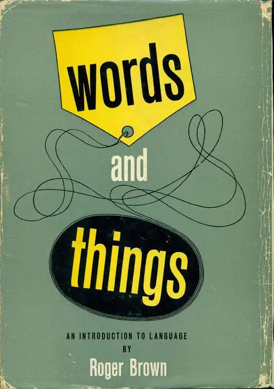 Speciale Aanbieding Words and Things. An introduction to language - Brown, Roger