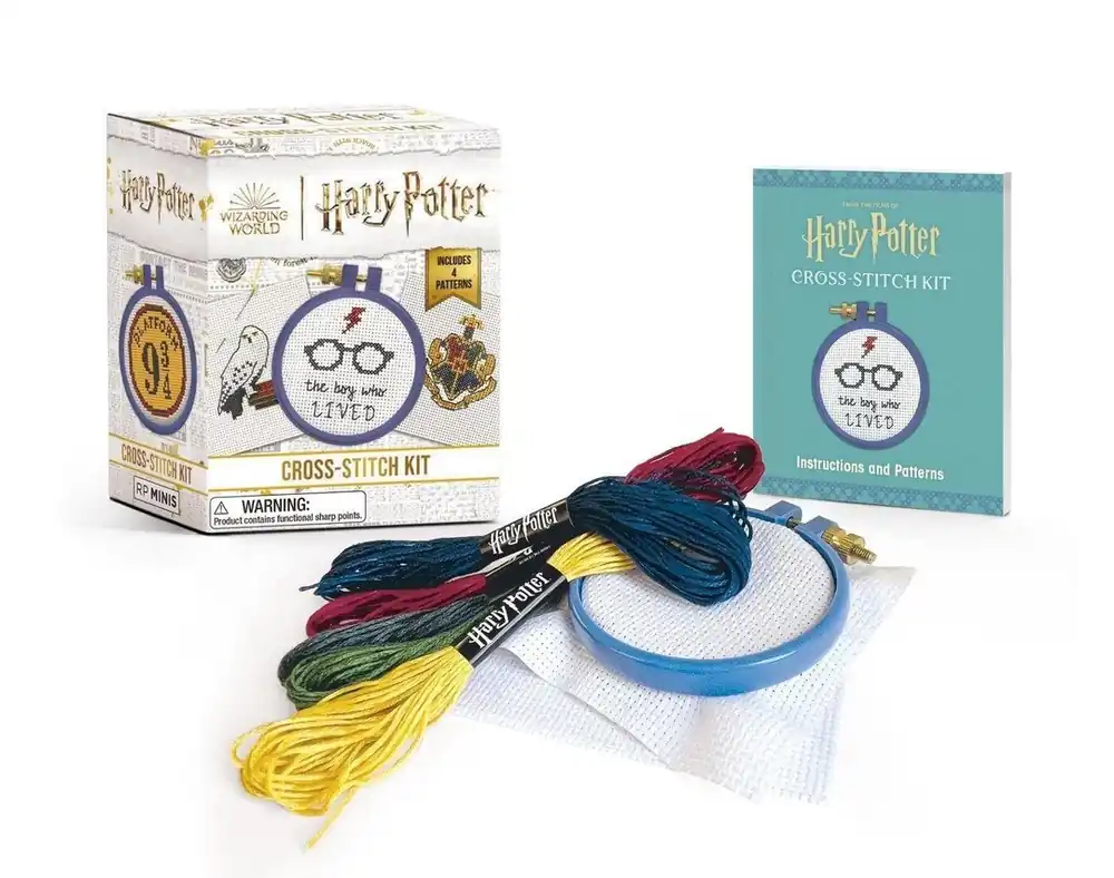 Must-Have Harry Potter Cross-Stitch Kit - Running Press
