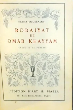 Populair Robaiyat de Omar Khayyam - Toussaint Franz