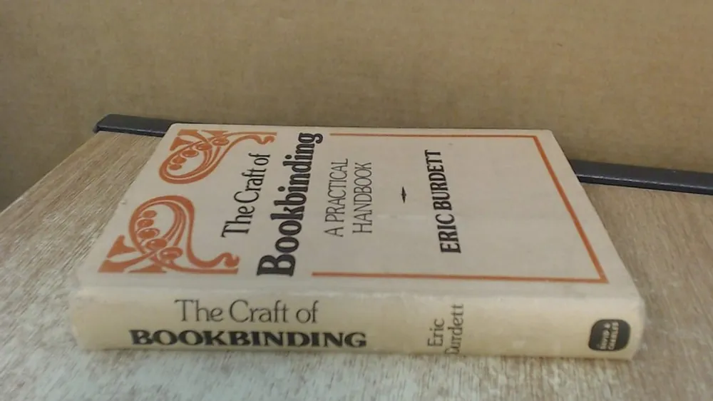 Flitsaanbieding The craft of bookbinding - Eric Burdett
