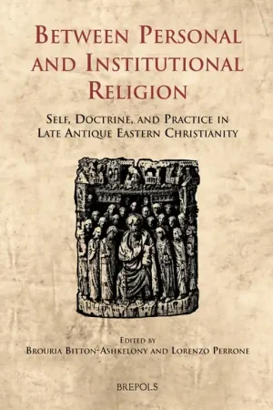 Populair Between Personal and Institutional Religion - Brouria Bitton-Ashkelony
