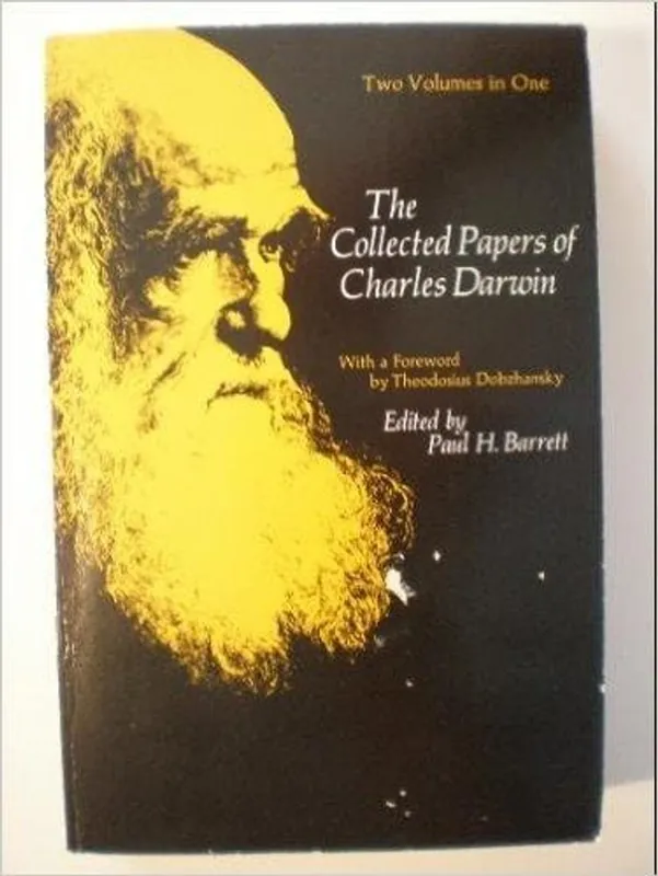 the Collected Papers of Charles Darwin - Paul H barrett Gecertificeerd
