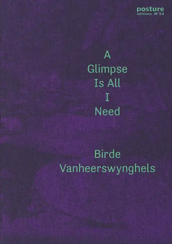 A glimpse is all I need - Birde Vanheerswynghels; Dagmar Dirkx Must-Have