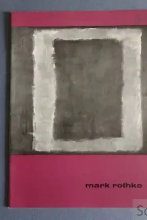 Betrouwbaar Mark Rothko, janvier 1962, Palais des beaux-arts, Bruxelles. - Mark Rothko / Peter Selz.