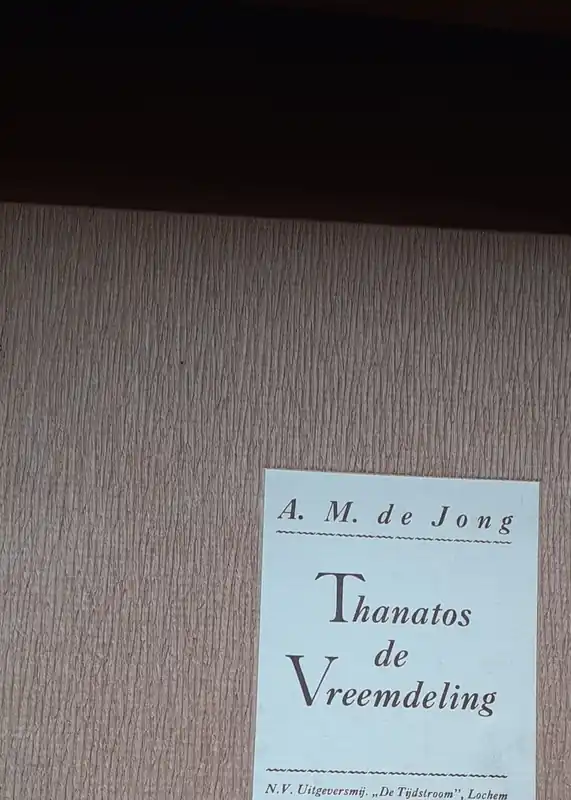 Thanatos de Vreemdeling - Adrianus Michel de Jong Lage Kosten