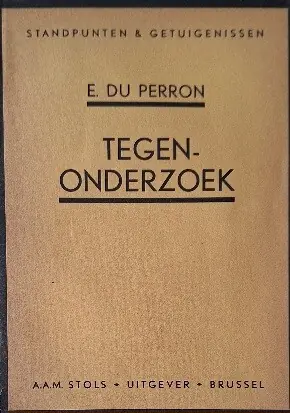 Tegenonderzoek - E. Du Perron Fabrieksprijs