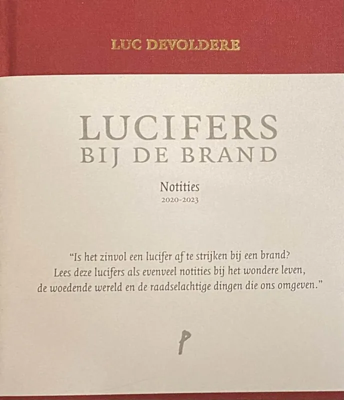 Lucifers bij de brand - Luc Devoldere Voordeelprijs