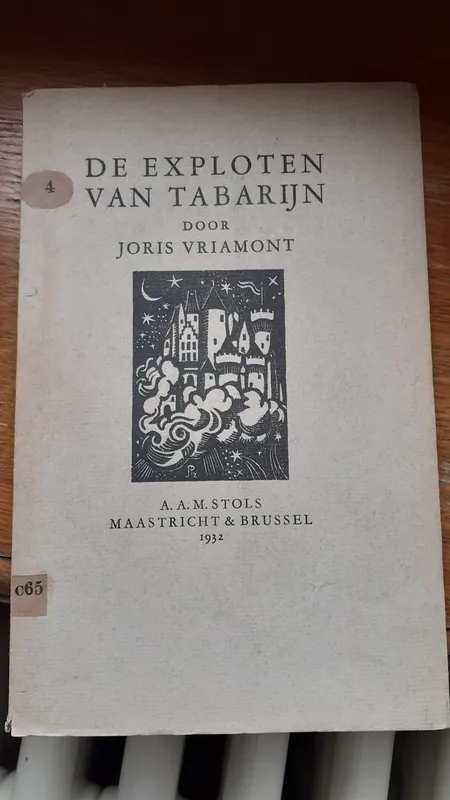 Koop Vandaag De exploten van Tabarijn - Joris Vriamont