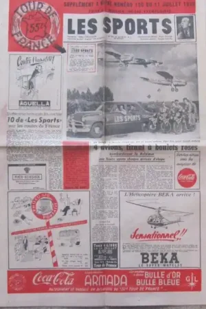 Aanbieding Les Sports. [Special issue on 1950 Tour de France]. - Schoore, August van, chief-ed.,
