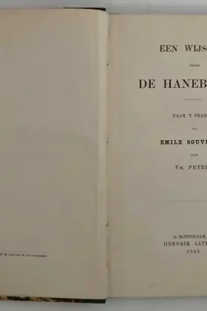 Alleen Vandaag Een wijsgeer onder de hanebalken. Naar 't Fransch - Souverstre, Emile,