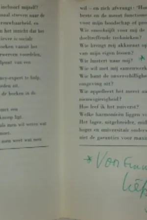 Proeve van Kommunikatie. [Gesigneerd] - Simon Vinkenoog Betrouwbaar