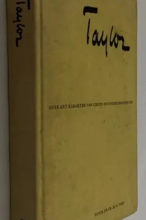 Taylor over het karakter van chefs en ondergeschikten - Ydo, M.G., Populair