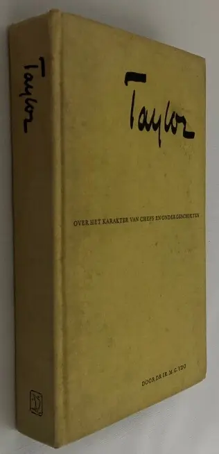 Taylor over het karakter van chefs en ondergeschikten - Ydo, M.G., Populair
