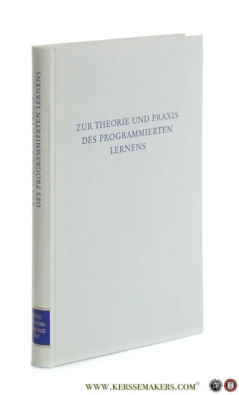 Finale Uitverkoop Zur Theorie und Praxis des Programmierten Lernens. - Correll, Werner (ed.).