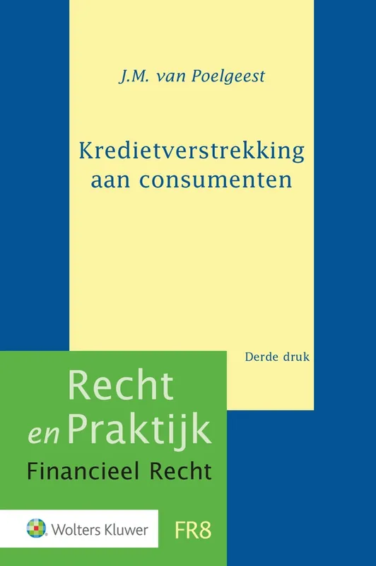 Favoriet Kredietverstrekking aan consumenten - J.M. van Poelgeest