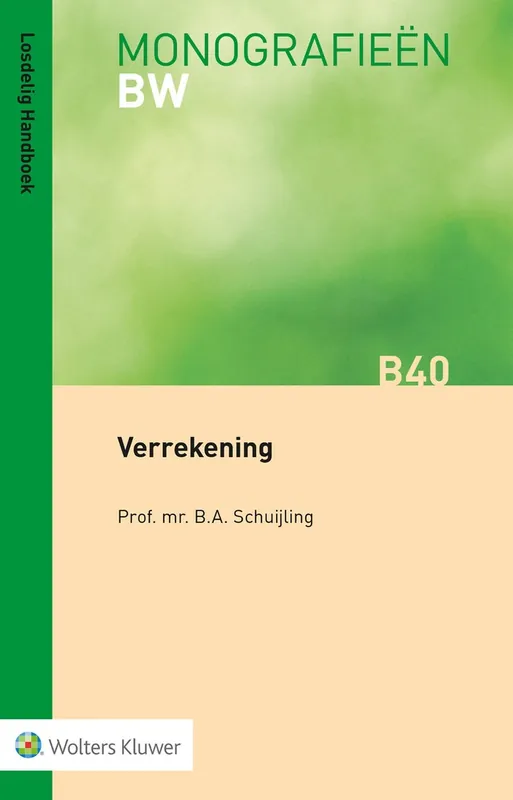 Weekendaanbieding Verrekening - B.A. Schuijling
